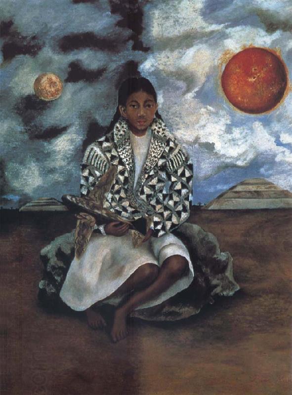 Frida Kahlo Portrait of Lucha Maria,a girl from Tehuacan